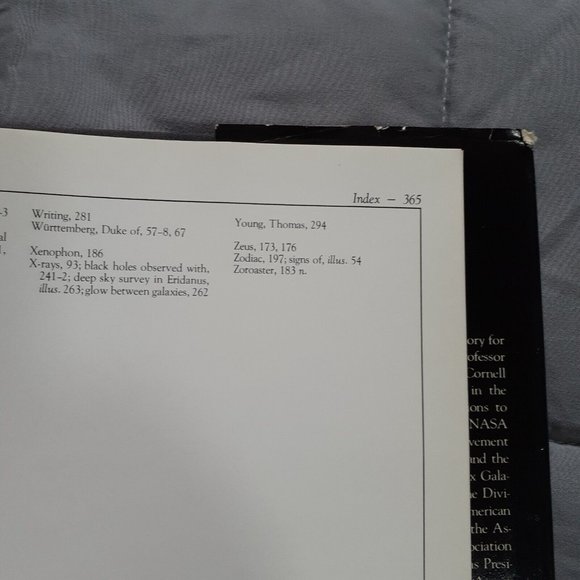 Cosmos by Carl Sagan 1980 Edition Vintage Hardcover Book Dustjacket VTG Classic - Picture 8 of 16